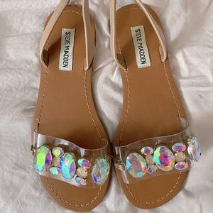 Steve Madden Crystal Sandals
